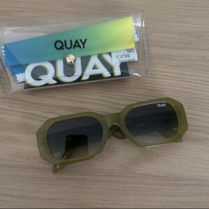 Quay Australia Green Sunglasses